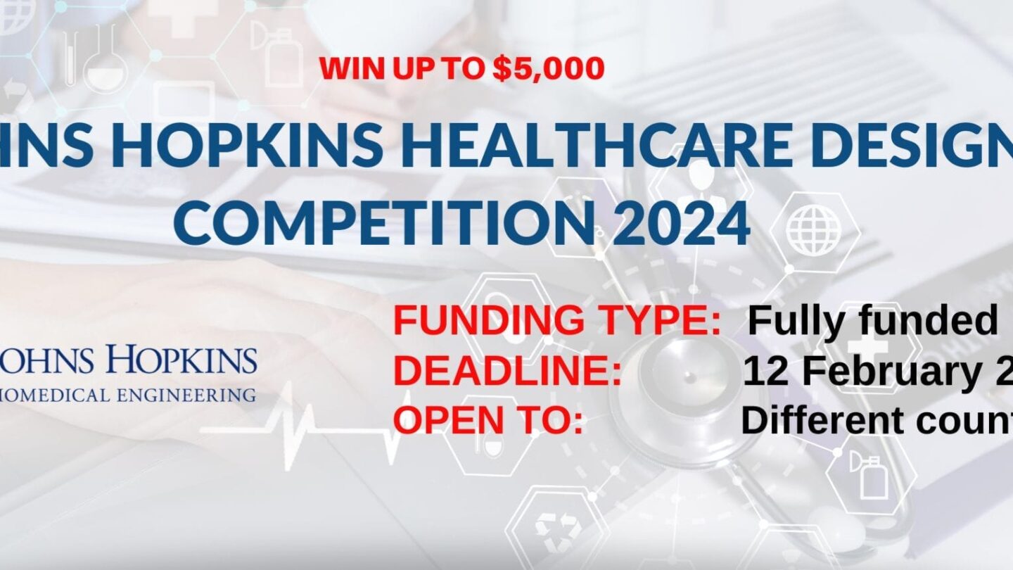 2024 /2025 John Hopkins Healthcare Design Competition